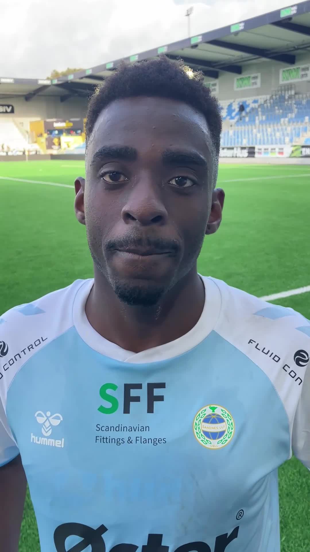 ZIfarlino Nsoni etter Sandnes Ulf - Stabæk